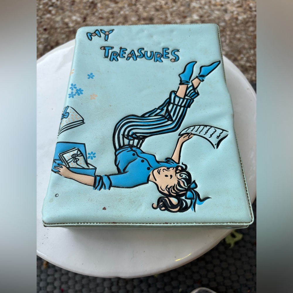 Vintage Ponytail My Diary And My Treasure Box